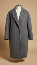 Wool Blend Commuter Overcoat