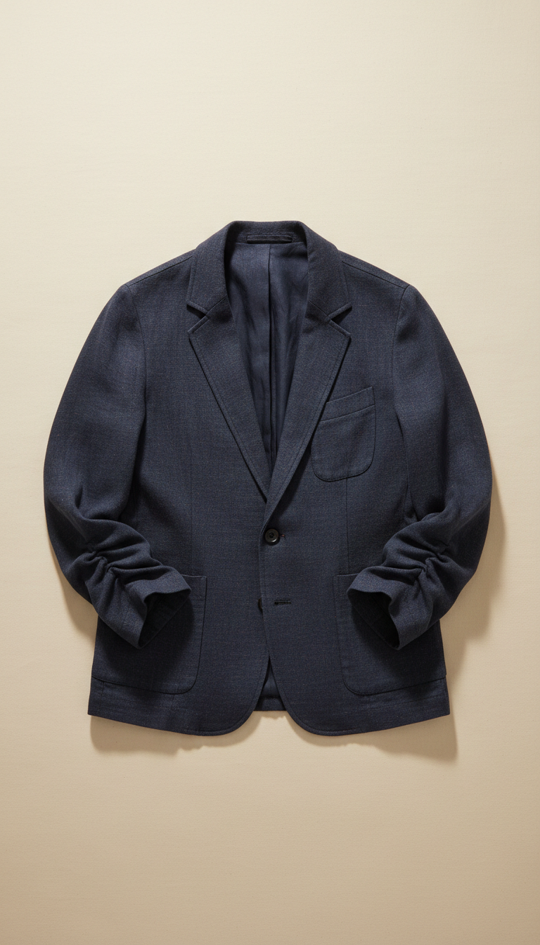 Merino Wool Knit Polo