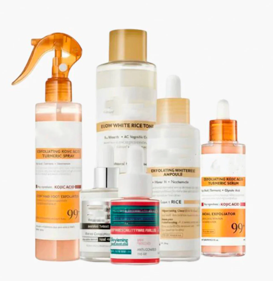 Glass-Finish 6-Stage Renewal Kit Dm's – Complete Routine for a Poreless Glow